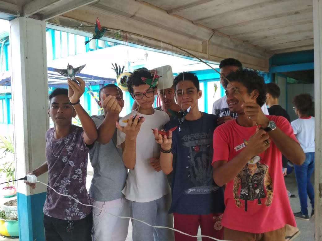 Momento de lazer com participantes do Instituto IVISA