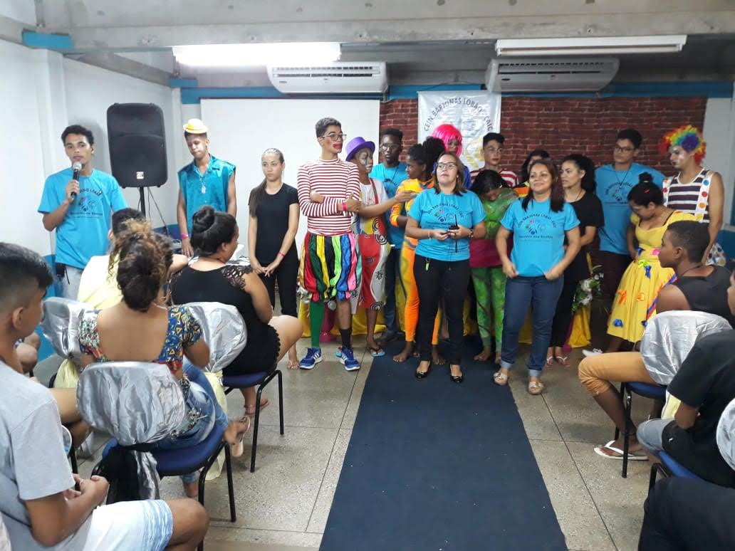 Dinâmica realizada no Encontro dos Sonhos